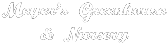 Meyer's Greenhouse Logo